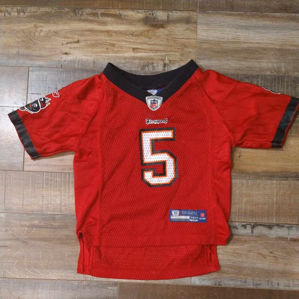NFL Tampa Bay Buccaneers Josh Freeman #5 Reebok On Field Jersey Size 18 Months